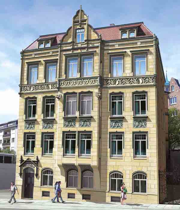 Herrschaftliches und denkmalgeschütztes  Mehrfamilienhaus in Stuttgart